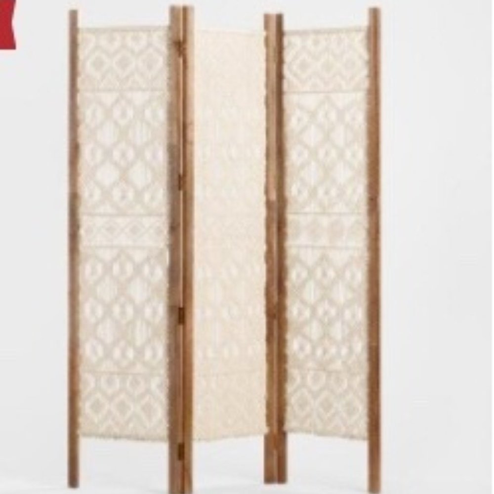 Woven Macrame Screen